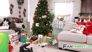 Holiday Threesome Unites MILF and Teen Tourist