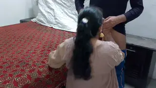 Curvy Indian Stepmom Enjoys Intense Doggystyle in Bedroom