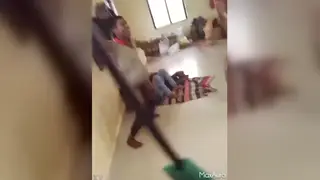 Amateur Dances Solo in Grainy Home Clip