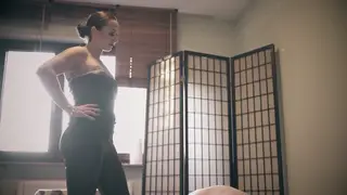 Dominant Woman Delivers Harsh Spanking to Submissive Slave