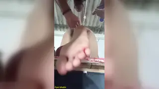 Busty Indian Beauty Takes Anal and Foot Play in Doggystyle