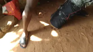 Inked Indian Femboy Endures Outdoor Fisting POV