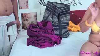 Indian Stepdad Catches Stepdaughter Naked and Takes Her Hard
