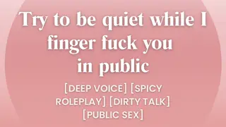 Outdoor Fingering Dare Tests Her Quiet Control