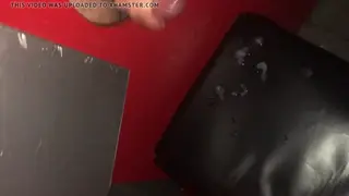 Stranger's Handjob Through Gloryhole Opening