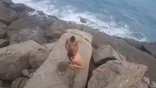 Muscular Friends Share Bareback Passion on Sandy Shore