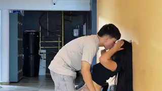 Colombian Latina Takes a Deep Creampie in the Taxi