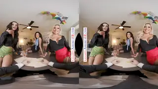 European Office Orgy Unfolds as Employees Service Boss at Desk