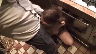 German Amateur Swaps Dinner for a Rough Doggystyle Pounding