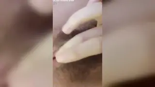 Asian Teen Explores Herself After a Warm Shower