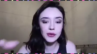 Petite European Brunette Tries Bondage Casting