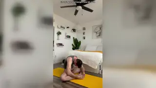 Tattooed Hunk Demonstrates Self-Suck Technique