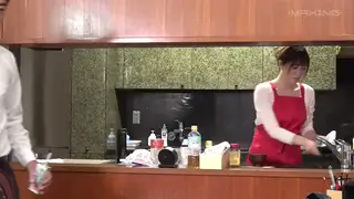 Japanese Maid Performs Deep Throat and Titjob in Uncensored Scene