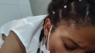 Petite Nurse Takes Intense Anal Fisting from BBC Patient
