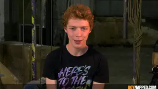 Older Dom Torments Blindfolded Twink with Hot Wax