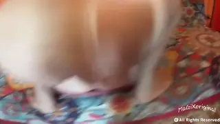 Blonde European MILF Takes Two Cocks in First Threesome