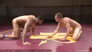 Wrestling Match Turns Into Anal and Blowjob Session