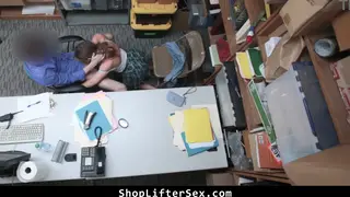 Brunette Teen Learns Hard Lesson in Uniform