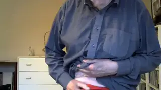 British Senior Strips and Strokes for Webcam Tribute