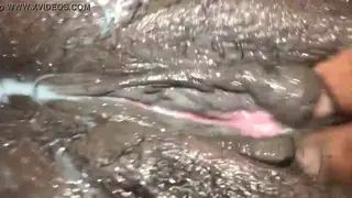 Ebony Stud Unloads Deep Inside Raw Partner