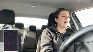 Petite Exhibitionist Reaches Climax With Toy in Public
