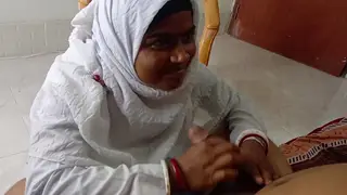 Bengali Tutor Guides Busty Girlfriend Through Private Lesson