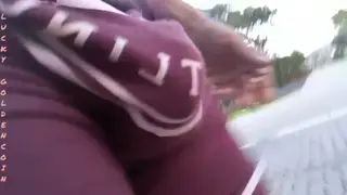 Teen Shows Bulge in Wrestling Singlet Tease