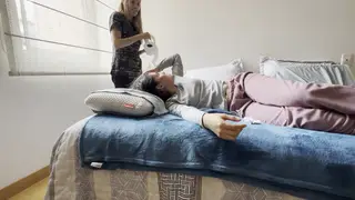 Busty Latina Nurse Dominates Her Girlfriend in a Hospital Roleplay