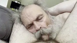 Hairy Bear Services His Partner in POV