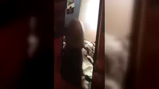 Ebony Man Poses Confidently in Solo Session