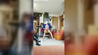 Amateur Pair Gets Intimate in a Living Room