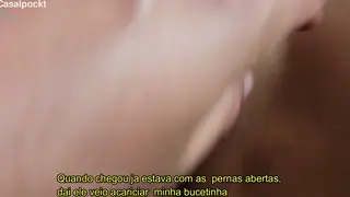 Girlfriend Shows Wet Close-Up for Boyfriend