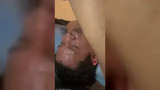 Latino Stud Deepthroats a BBC and Swallows the Load