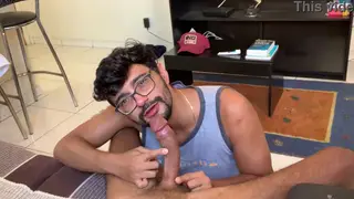 Interracial Bareback Session Ends in Double Creampie and Facial