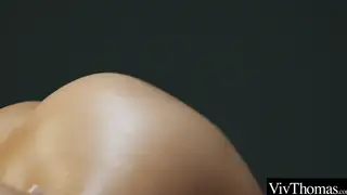 Oiled Brunettes Share a Slippery 69 and Rim Job