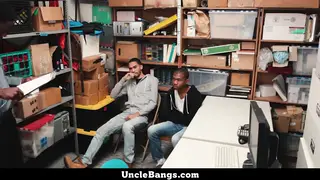 Uniformed Officer Takes a Guy in Public