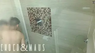 Latina Wife Enjoys Steamy Shower Encounter