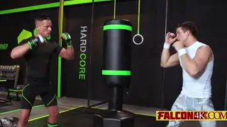 Muscular Hunk Takes a Bareback Cock POV Style