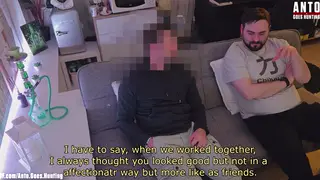 Office Colleagues Explore First Anal at Desk