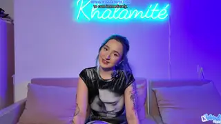 Tattooed Euro Teen Gives JOI and Handjob in POV