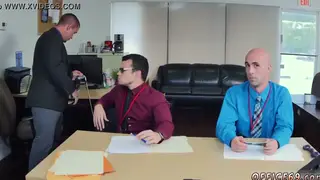 Three Straight-Curious Guys Share a First-Time Blowjob Session