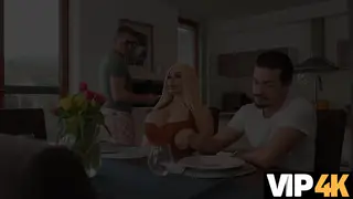 Blonde MILF Rides Older Man in Passionate Encounter