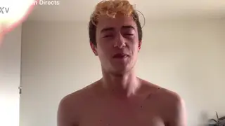 Solo Guy Strokes His Impressive Length to the Edge