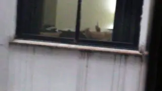 Neighbour Caught in Hotel Room Handjob Session