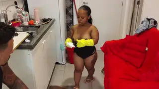 Curvy Latina MILF Dominates Her BBC Lover with Facesitting and Doggy