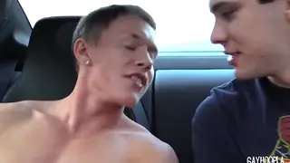 Muscular Couple Flip-Fucks During Road Trip