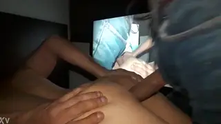Brief Clip Captures Two Men in Intense Anal Action