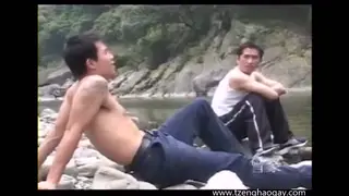 Muscular Asian Hunk Enjoys Passionate Encounter