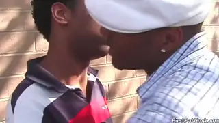 Black Studs Exchange Blowjobs Before Intense Anal Fucking