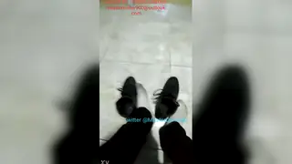 Submissive Latino Worships Master's Rank Feet